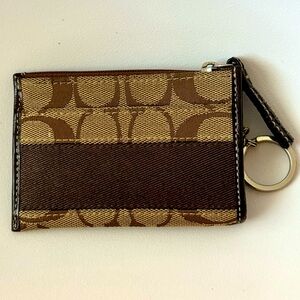 Coach coin and cardholder